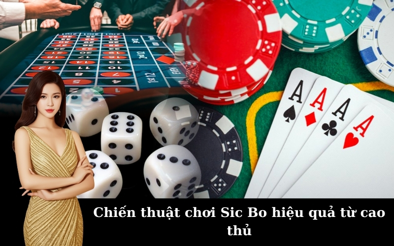 Chiến thuật chơi Sic Bo hiệu quả từ cao thủ