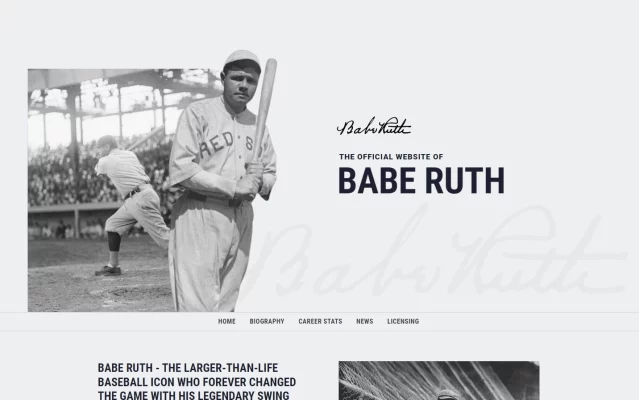 Bức tranh chân thực về huyền thoại vĩ đại nhất Babe Ruth của New York Yankees