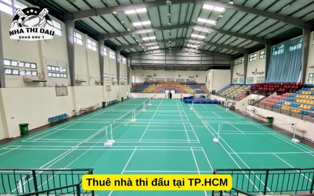 Thuê nhà thi đấu tại TP.HCM