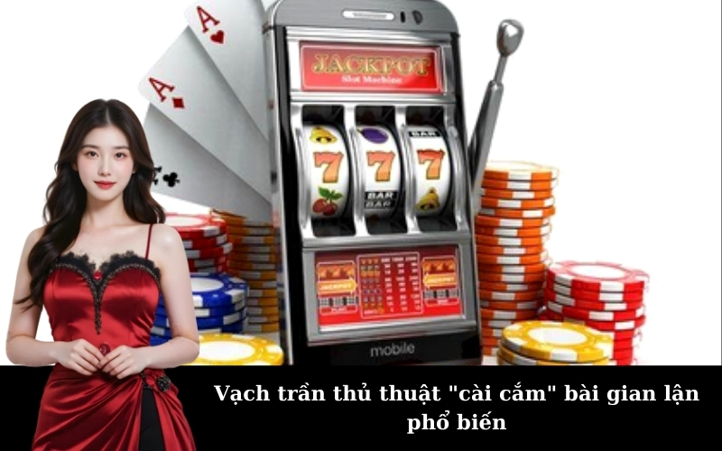 Vạch trần thủ thuật "cài cắm" bài gian lận phổ biến