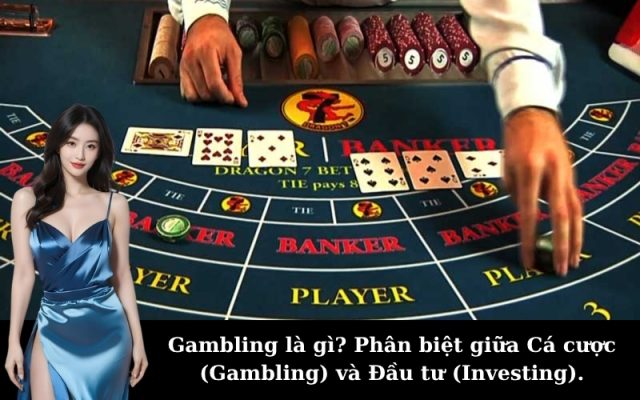 Gambling là gì? Phân biệt giữa Cá cược (Gambling) và Đầu tư (Investing).