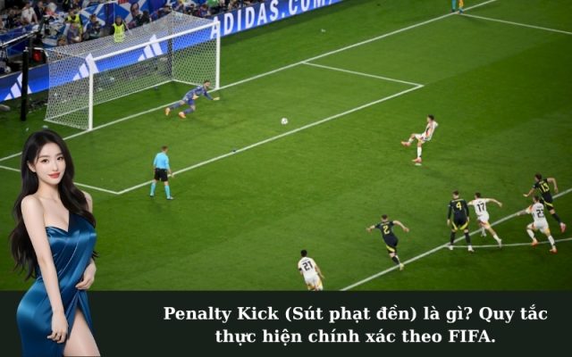 Penalty Kick (Sút phạt đền) là gì? Quy tắc thực hiện chính xác theo FIFA.