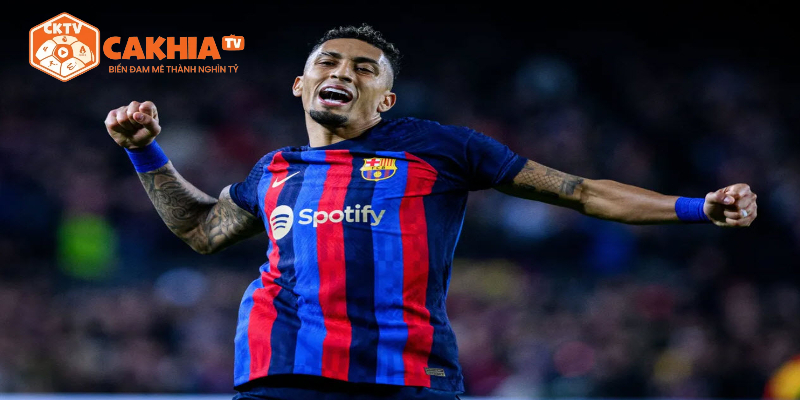 Raphinha thi đấu ấn tượng trong top 20 cầu thủ xuất sắc nhất