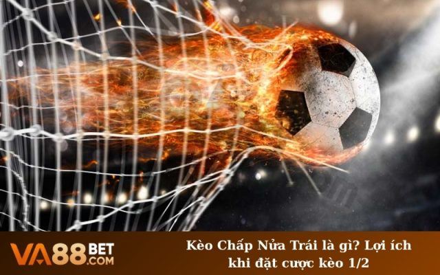 Kèo Chấp Nửa Trái là gì? Lợi ích khi đặt cược kèo 1/2
