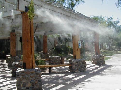 hệ thống phun sương làm mát