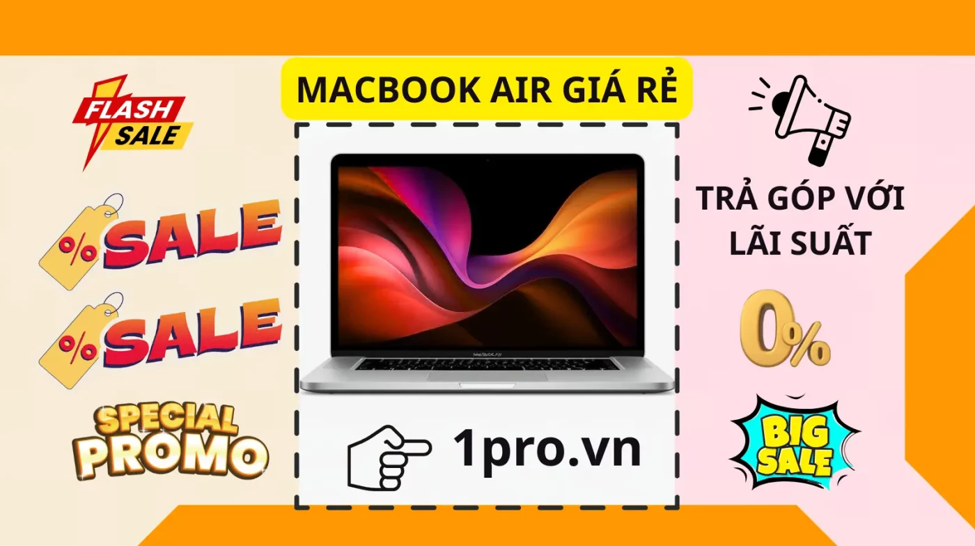 Giảm giá macbook air