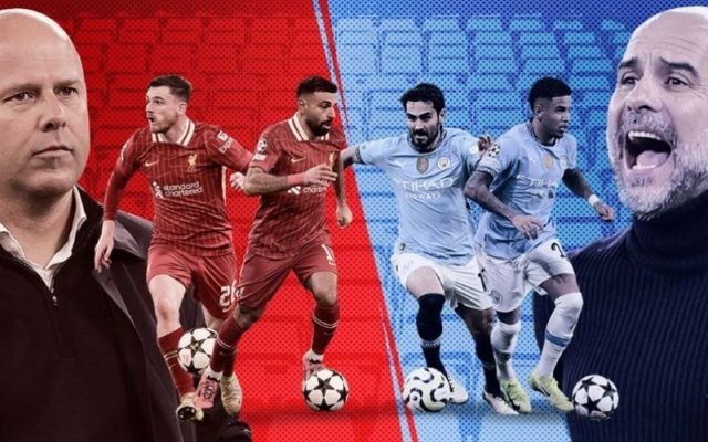 Man City đối đầu Liverpool trong trận tâm điểm Premier League