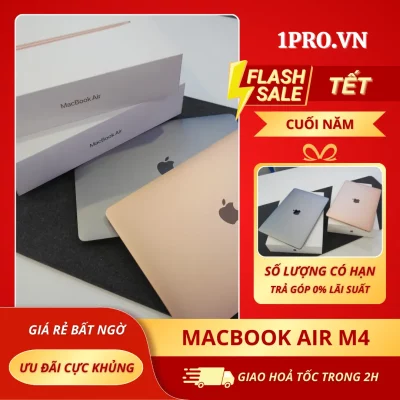 Macbook Air M4 thiết kế mỏng nhẹ cho công việc linh hoạt