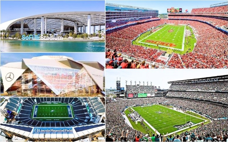 Top 10 sân vận động hoành tráng nhất tổ chức World Cup