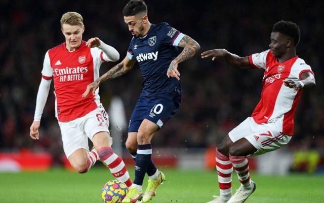 Pháo thủ quyết tâm xây chắc ngôi đầu bảng trước chủ nhà West Ham